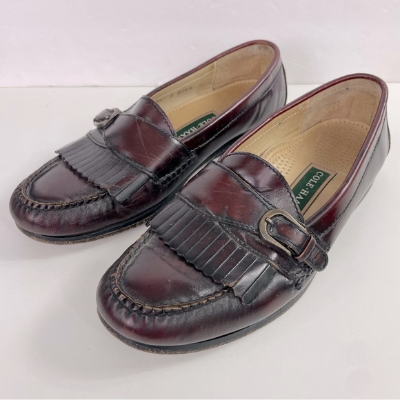 Cole Haan Other - Cole‎ Haan City Kiltie Fringe Pinch Buckle Loafer Mens 8.5